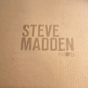 Steve Madden Kids Black Footwear